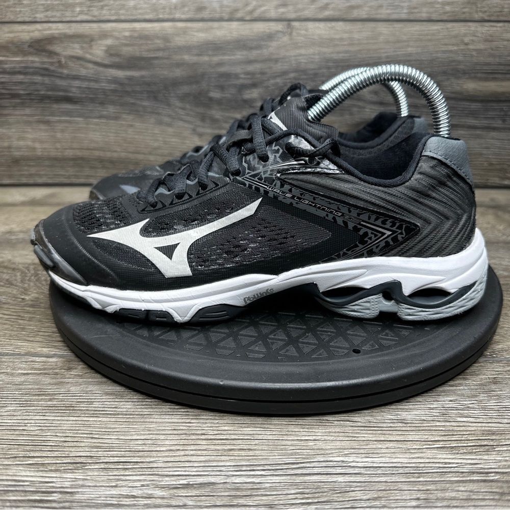 Mizuno Wave Lightning Z5 V1GC190005 Volleyball Shoes Women's Size 8 Black - Picture 3 of 7
